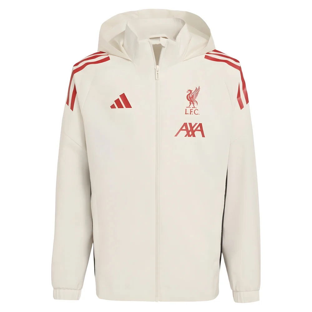 2025-2026 Liverpool Allweather Jacket (White) - Kids