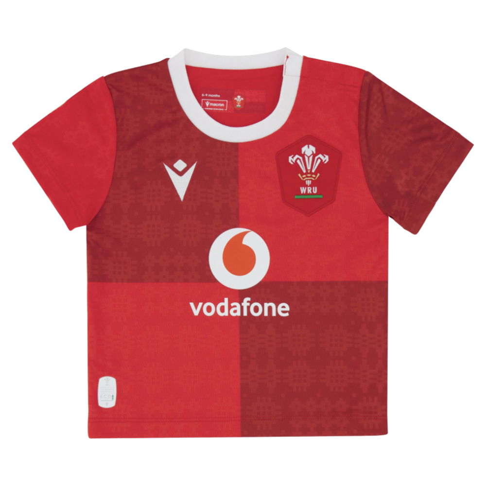 2025-2026 Wales WRU Home Rugby Mini Shirt