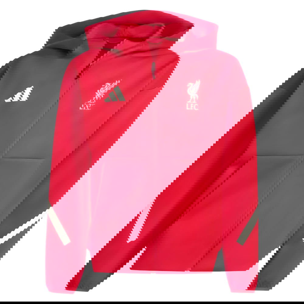 2025-2026 Liverpool Anthem Jacket (Red) - Kids