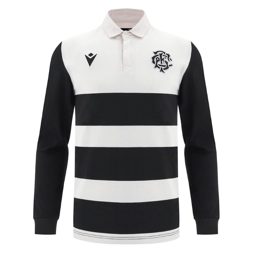 2024-2025 Barbarians Rugby Home LS Cotton Replica Shirt