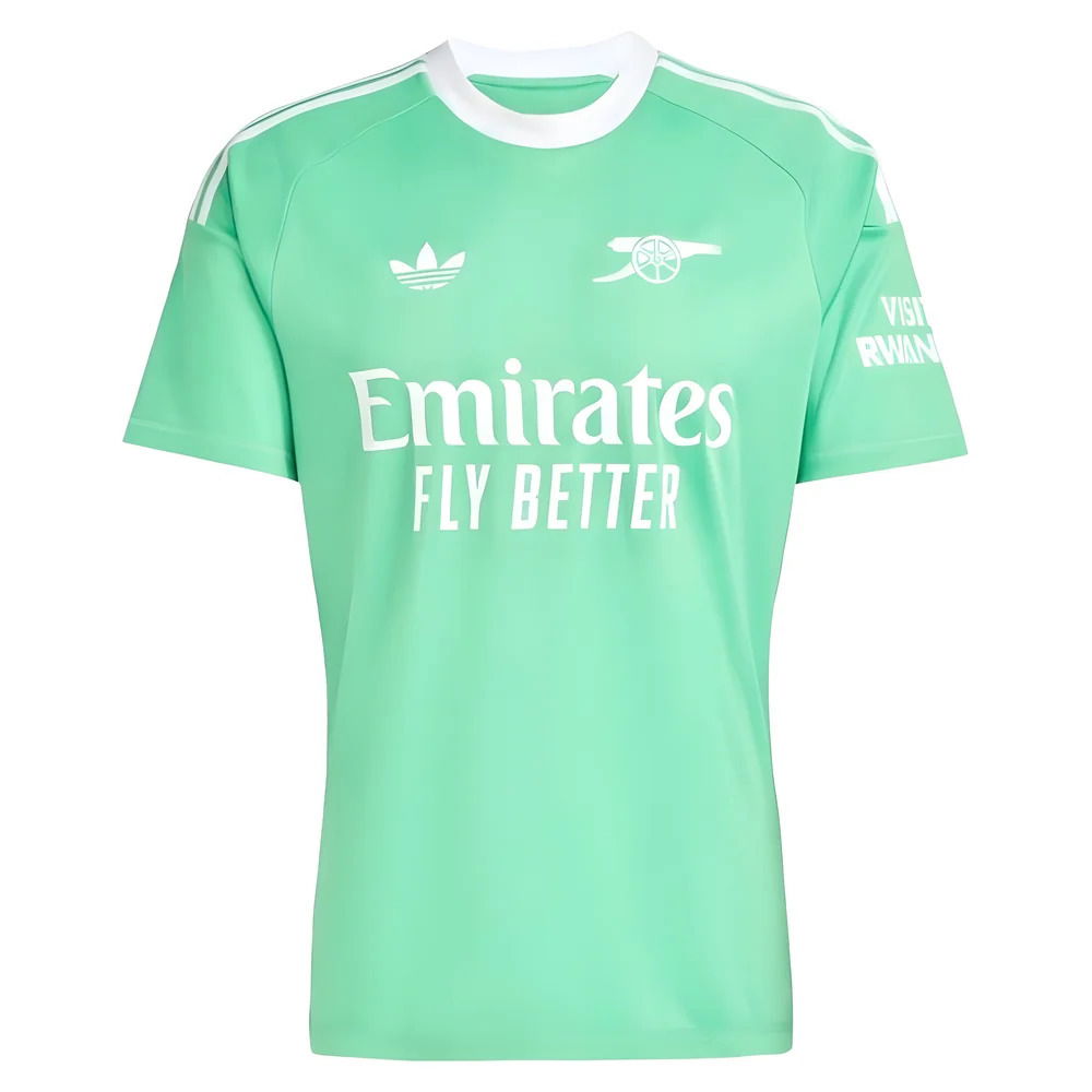 2025-2026 Arsenal Third Goalkeeper Shirt (Green)