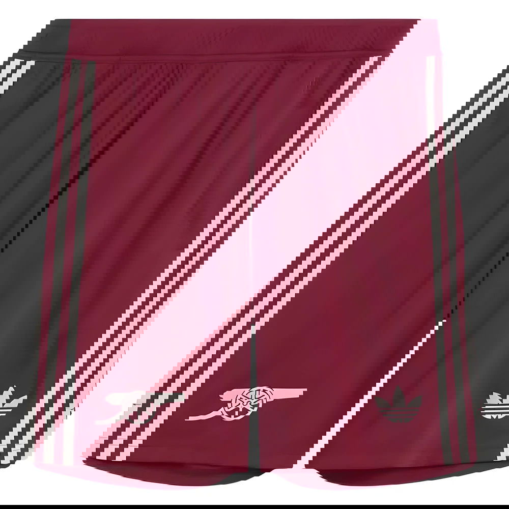 2025-2026 Arsenal Third Shorts (Burgundy)
