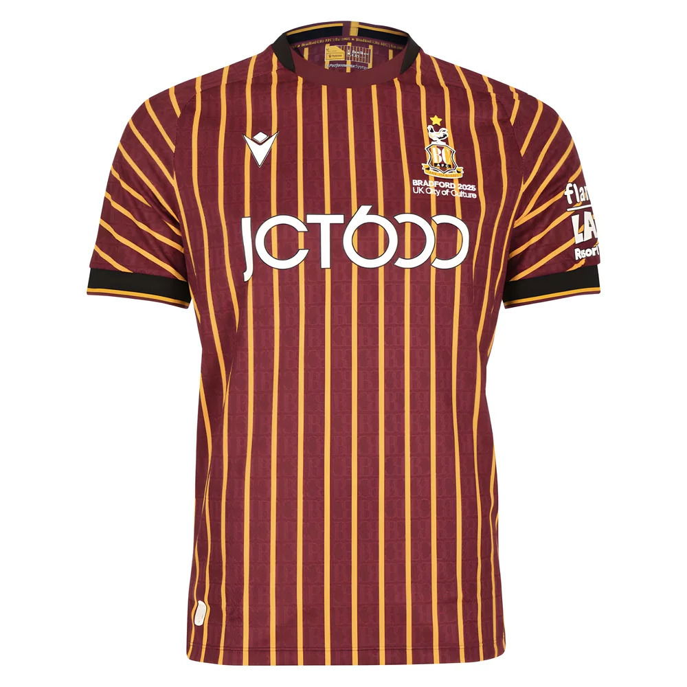 2025-2026 Bradford City Home Shirt