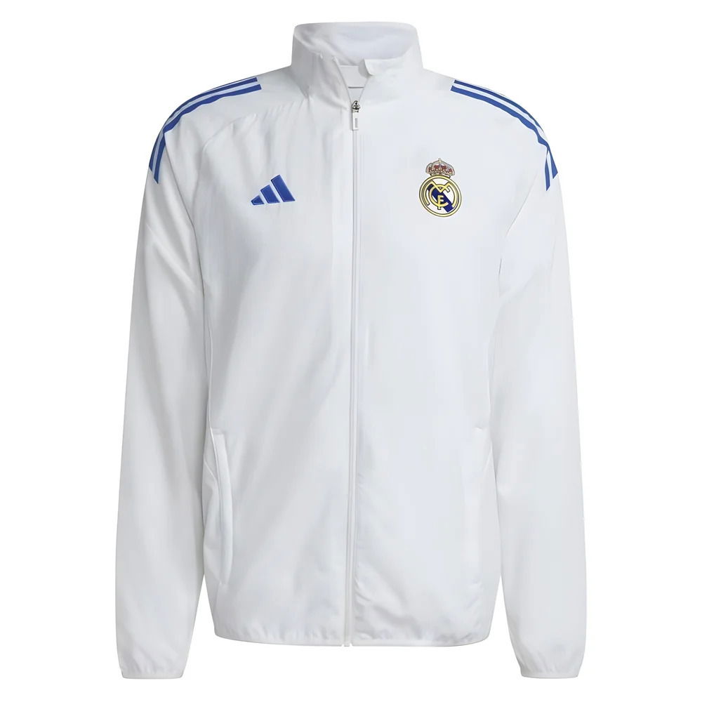 2025-2026 Real Madrid EU Presentation Jacket (White)