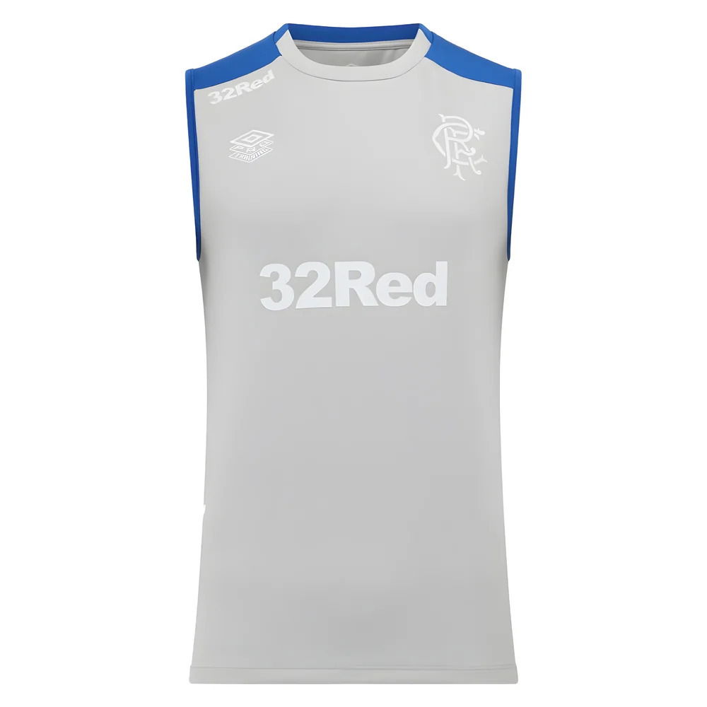2025-2026 Rangers Pro Training Sleeveless Tee (Grey)
