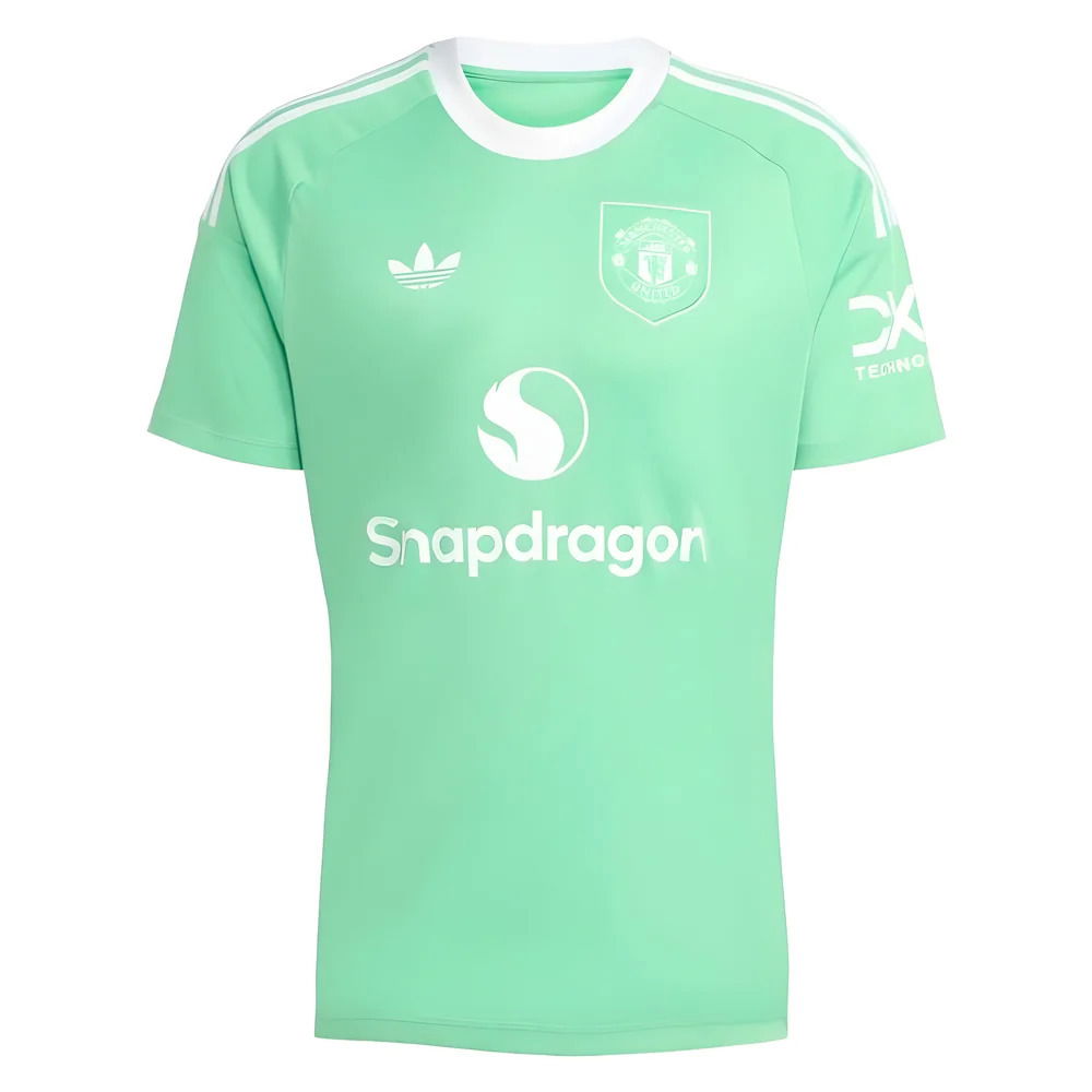 2025-2026 Man Utd Third Goalkeeper Shirt (Green)