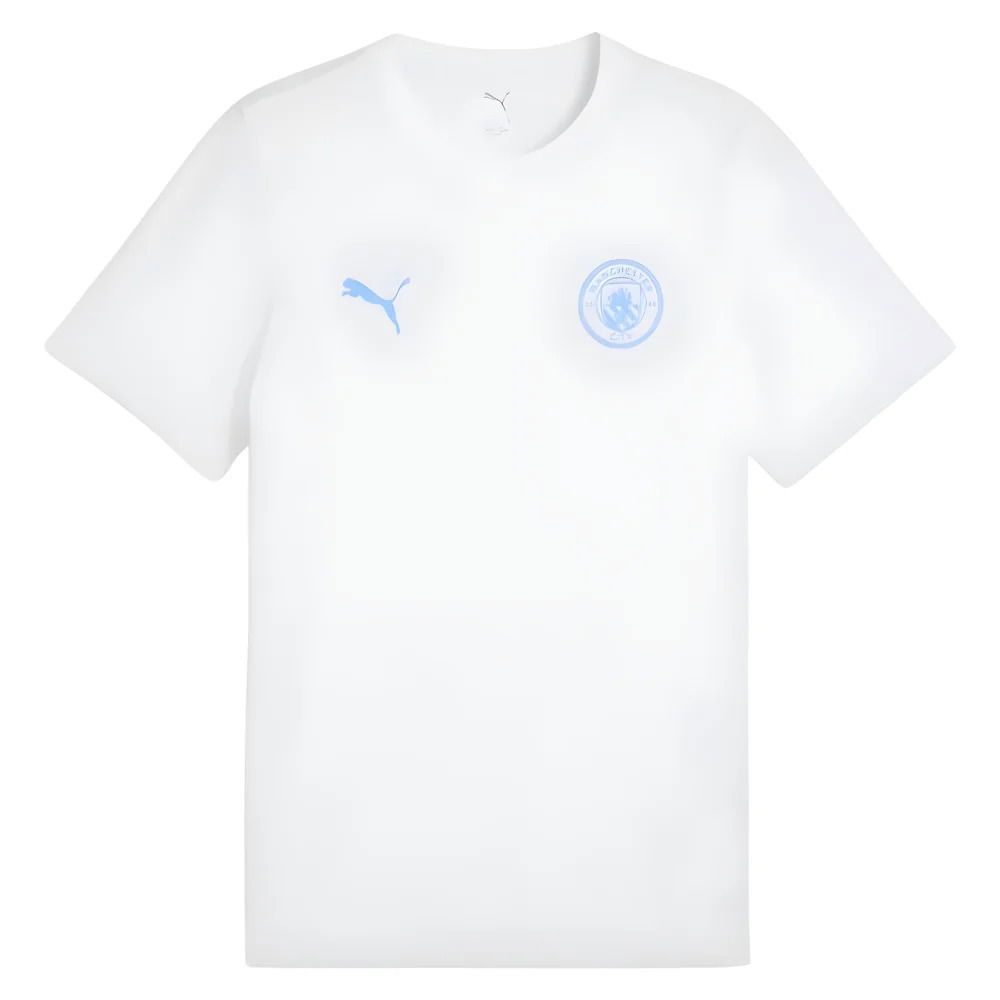 2025-2026 Manchester City FtblEss Tee (White)