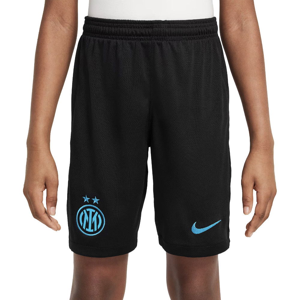2025-2026 Inter Milan Home Shorts (Black) - Kids