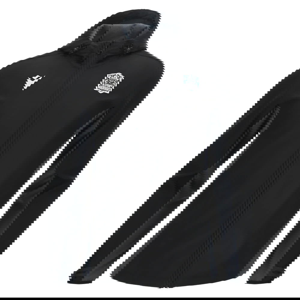 2025-2026 Glasgow Warriors Rugby Softshell (Black)