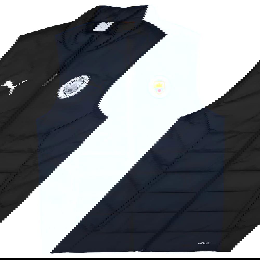 2025-2026 Man City Training Gilet (Deep Navy)