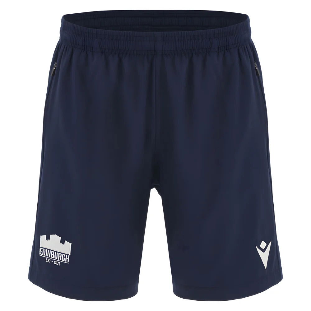 2025-2026 Edinburgh Rugby Training Bermuda Shorts (Navy)