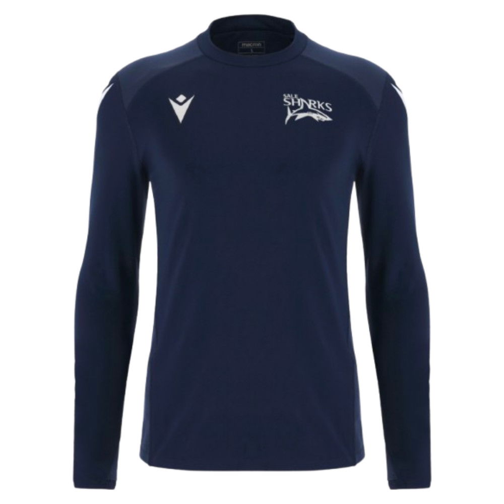 2025-2026 Sale Sharks Training Roundneck Top (Navy)