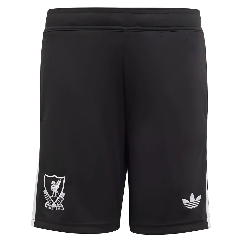 2025-2026 Liverpool Third Goalkeeper Shorts (Black) - Kids