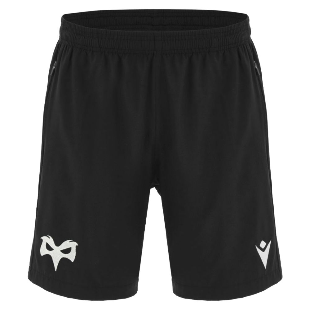 2025-2026 Ospreys Rugby Training Bermuda Shorts (Black)