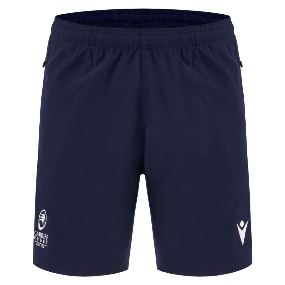 2025-2026 Cardiff Blues Training Bermuda Shorts (Navy)
