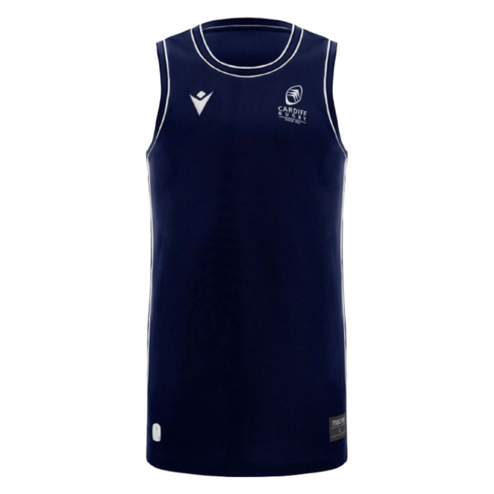 2025-2026 Cardiff Blues Basketball Singlet (Navy)