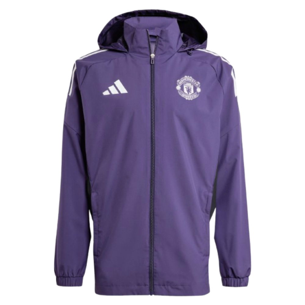 2025-2026 Man Utd Allweather Jacket (Aurora Plum)