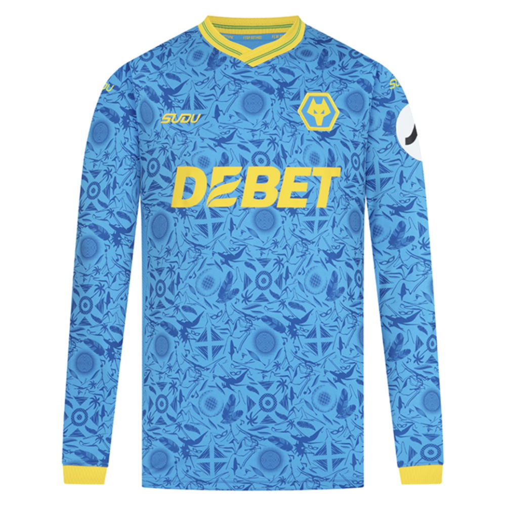 2025-2026 Wolves Long Sleeve Third Shirt