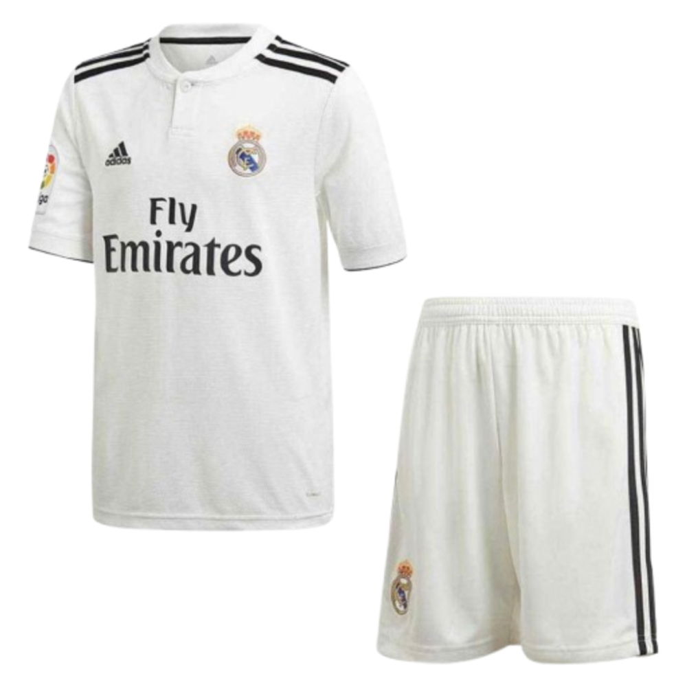 2017-2018 Real Madrid Home Youth Kit