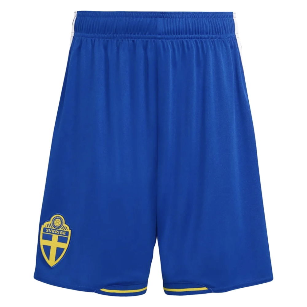 2026-2027 Sweden Home Shorts (Blue)