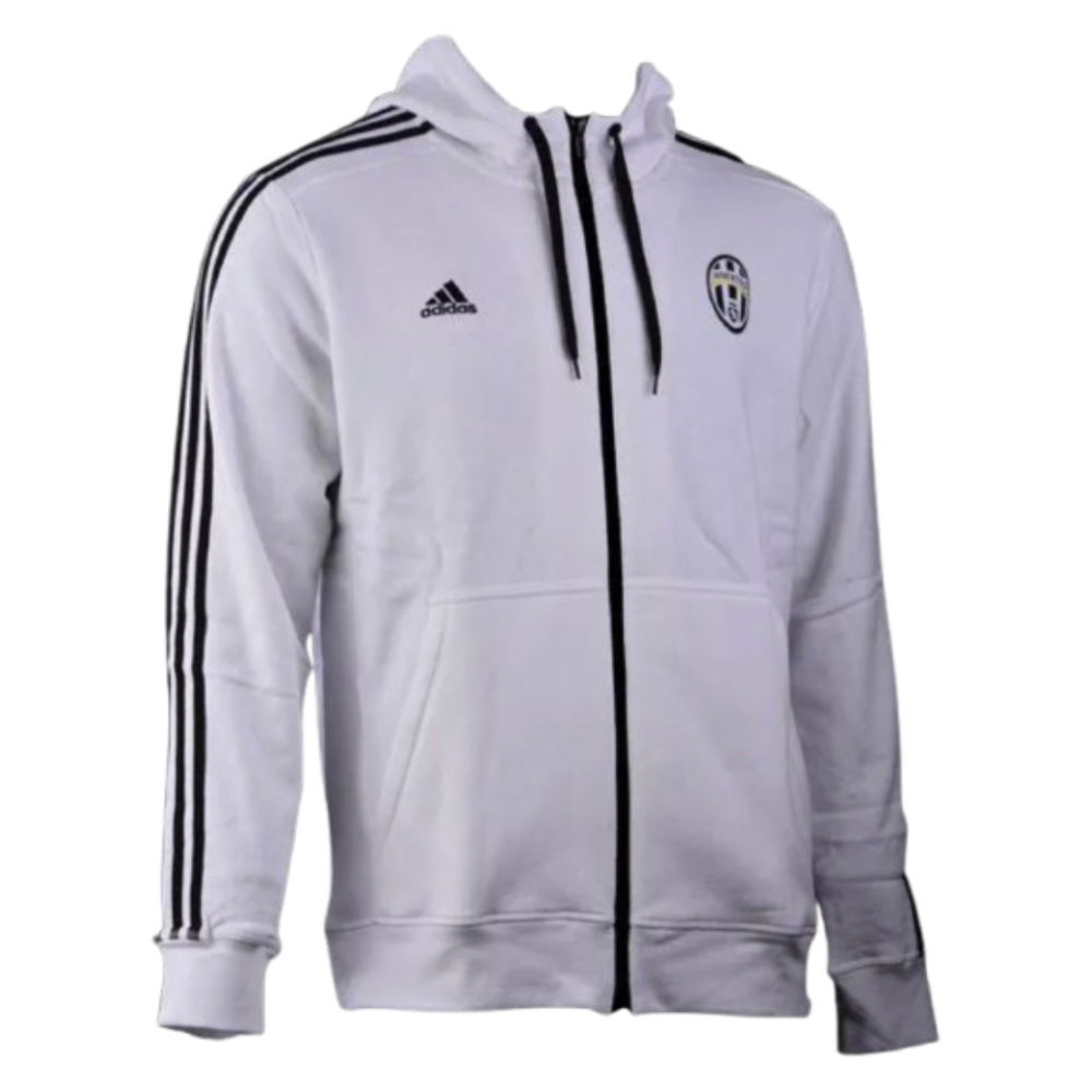 2015-2016 Juventus 3S Hooded Zip (White)