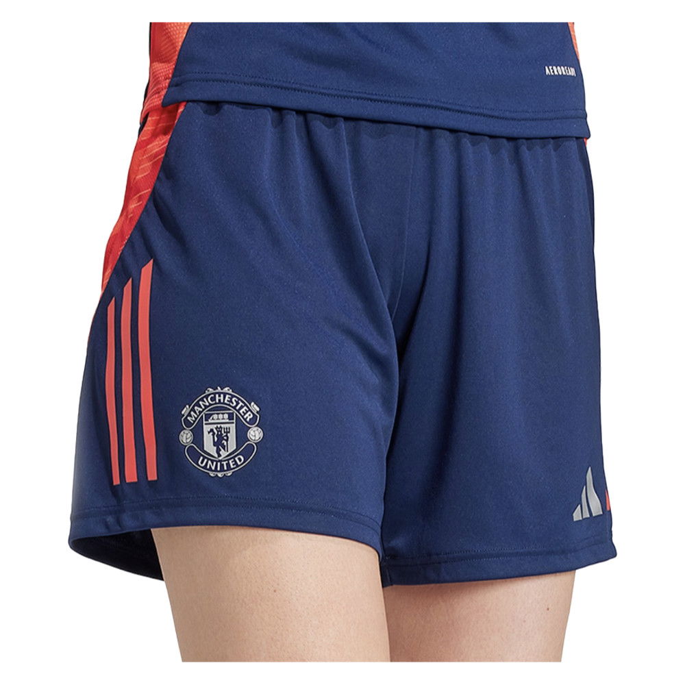 2024-2025 Man Utd Training Shorts (Night Indigo) - Womens