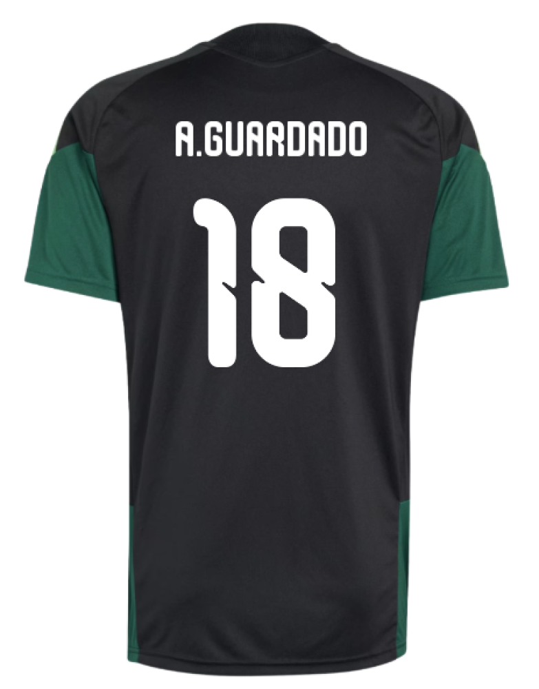2026-2027 Mexico Training Jersey (Black) (A.Guardado 18)