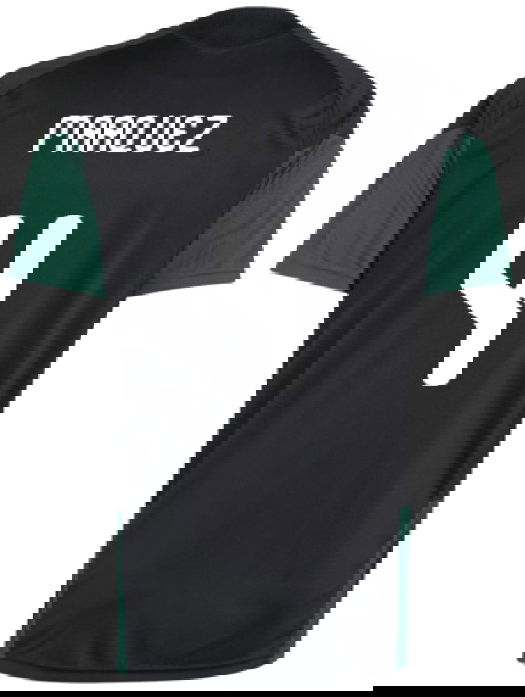 2026-2027 Mexico Training Jersey (Black) (Marquez 4)