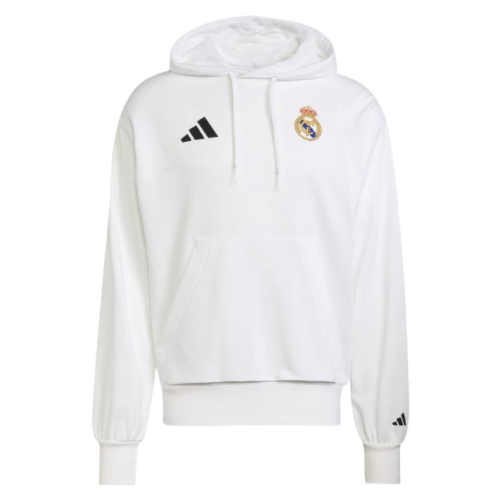 2025-2026 Real Madrid Marvel Hoody (White)