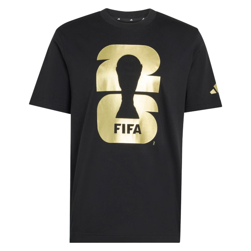 FIFA World Cup 2026 Official Emblem T-Shirt (Black)