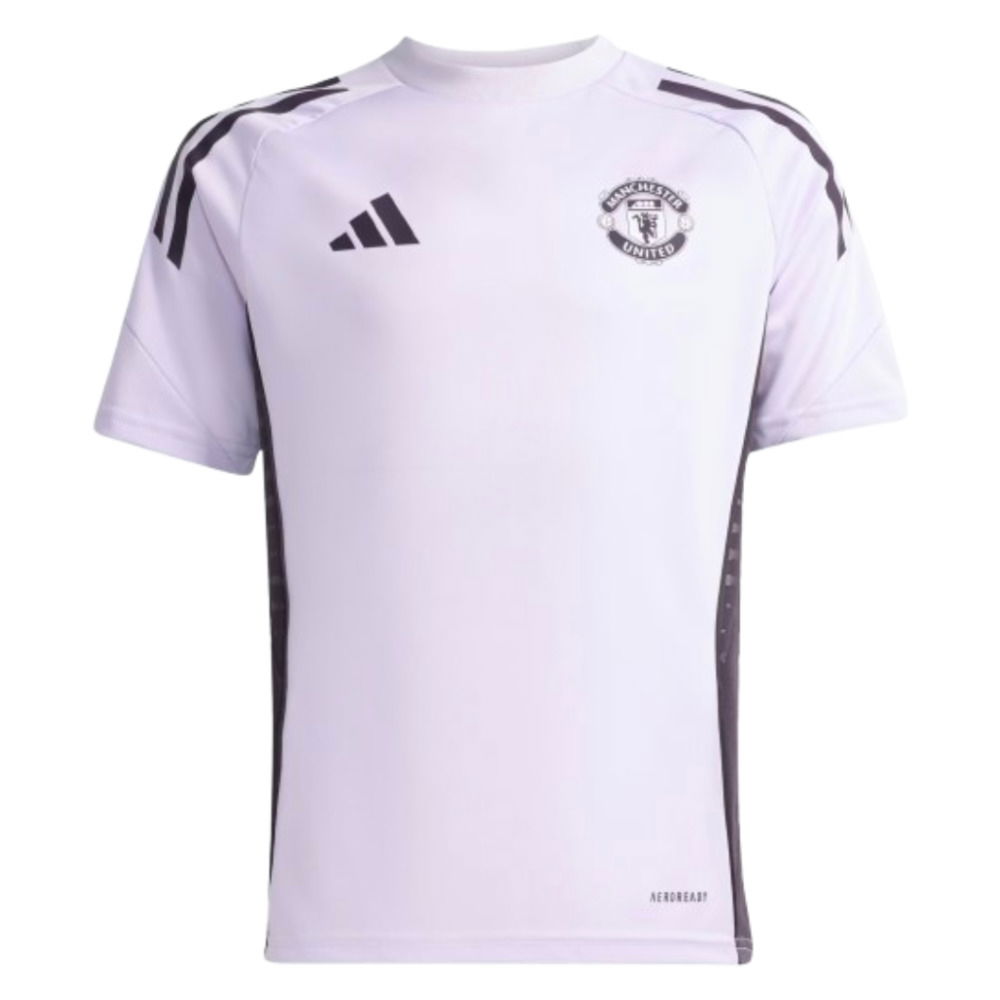 2025-2026 Man Utd Training Jersey (Purple Tint) - Kids