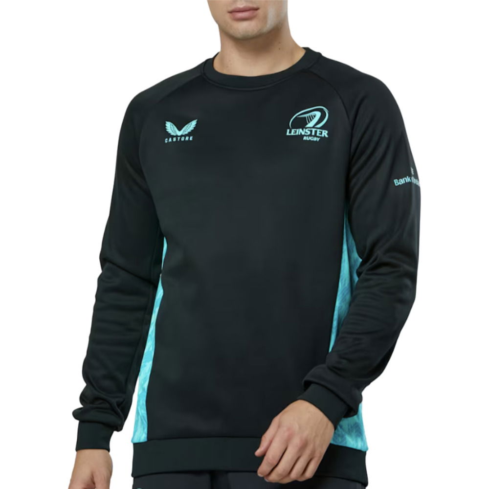 2025-2026 Leinster Performance Sweatshirt (Blue Graphite)