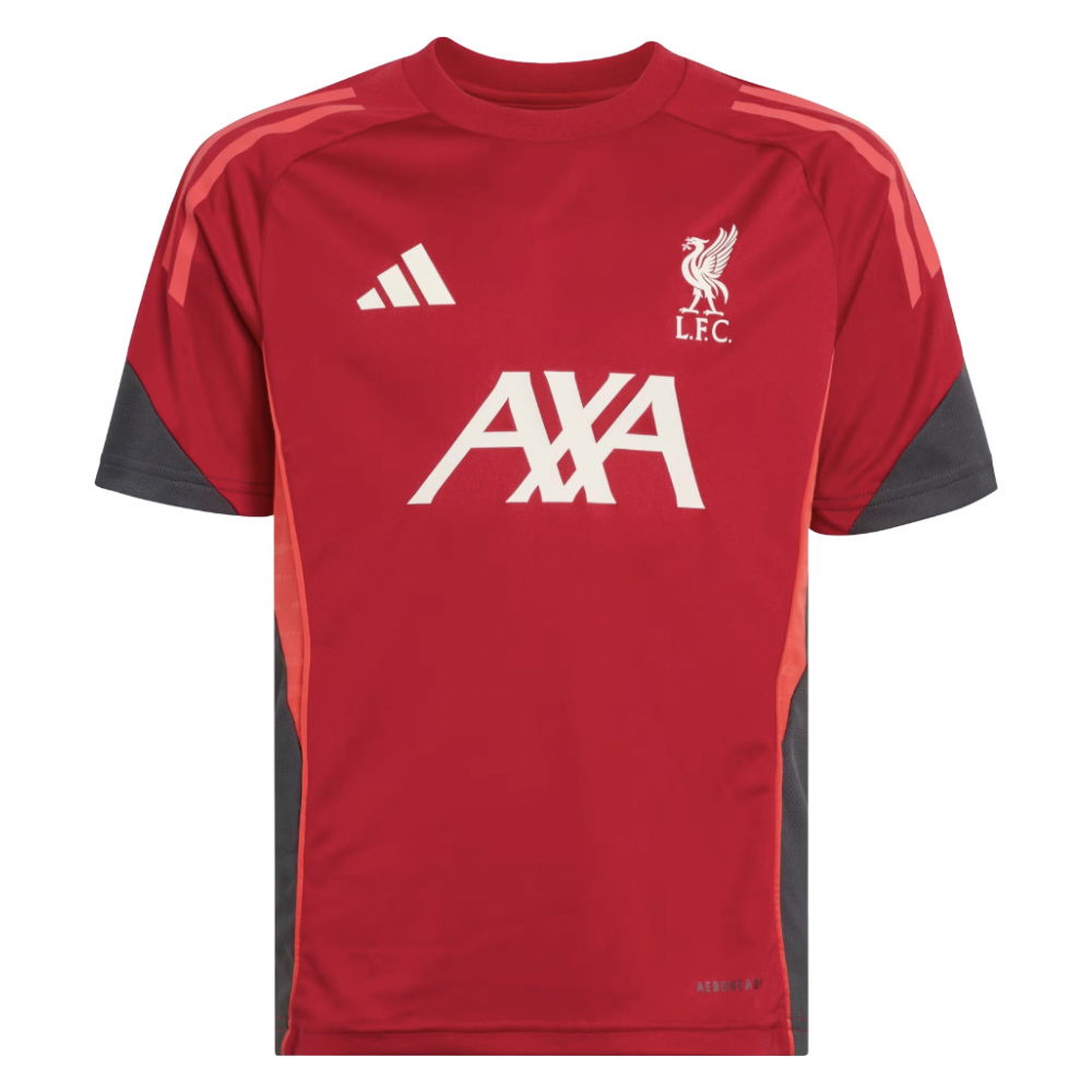 2025-2026 Liverpool Training Jersey (Strawberry Red) - Kids