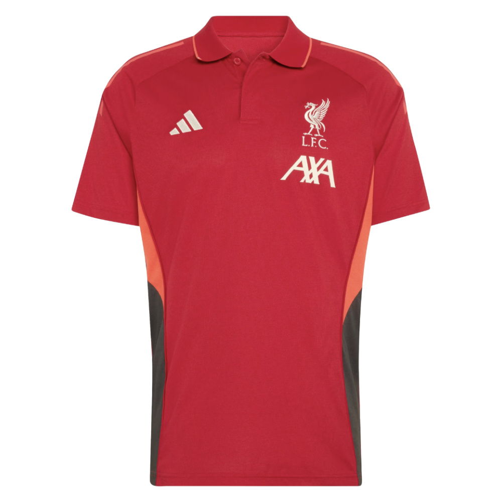 2025-2026 Liverpool Polo Shirt (Strawberry Red)