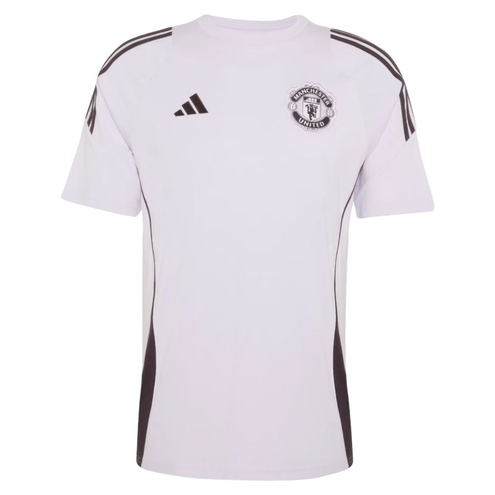 2025-2026 Man Utd Training Tee (Purple Tint)