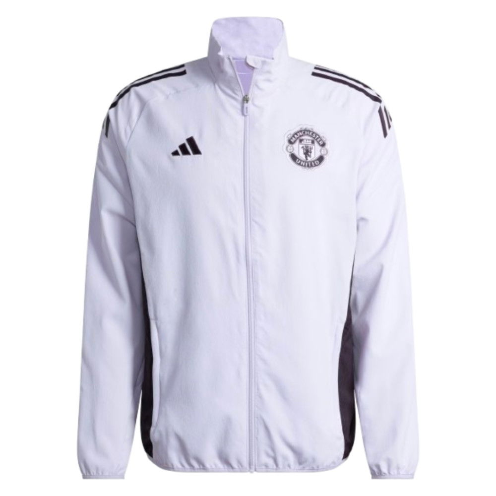 2025-2026 Man Utd Presentation Jacket (Purple Tint)
