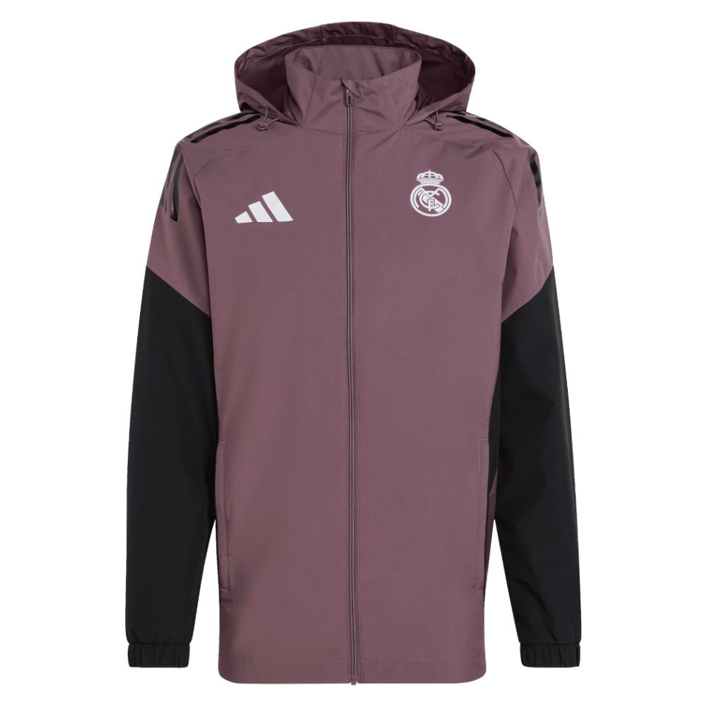 2025-2026 Real Madrid Allweather Jacket (Shadow Fig)