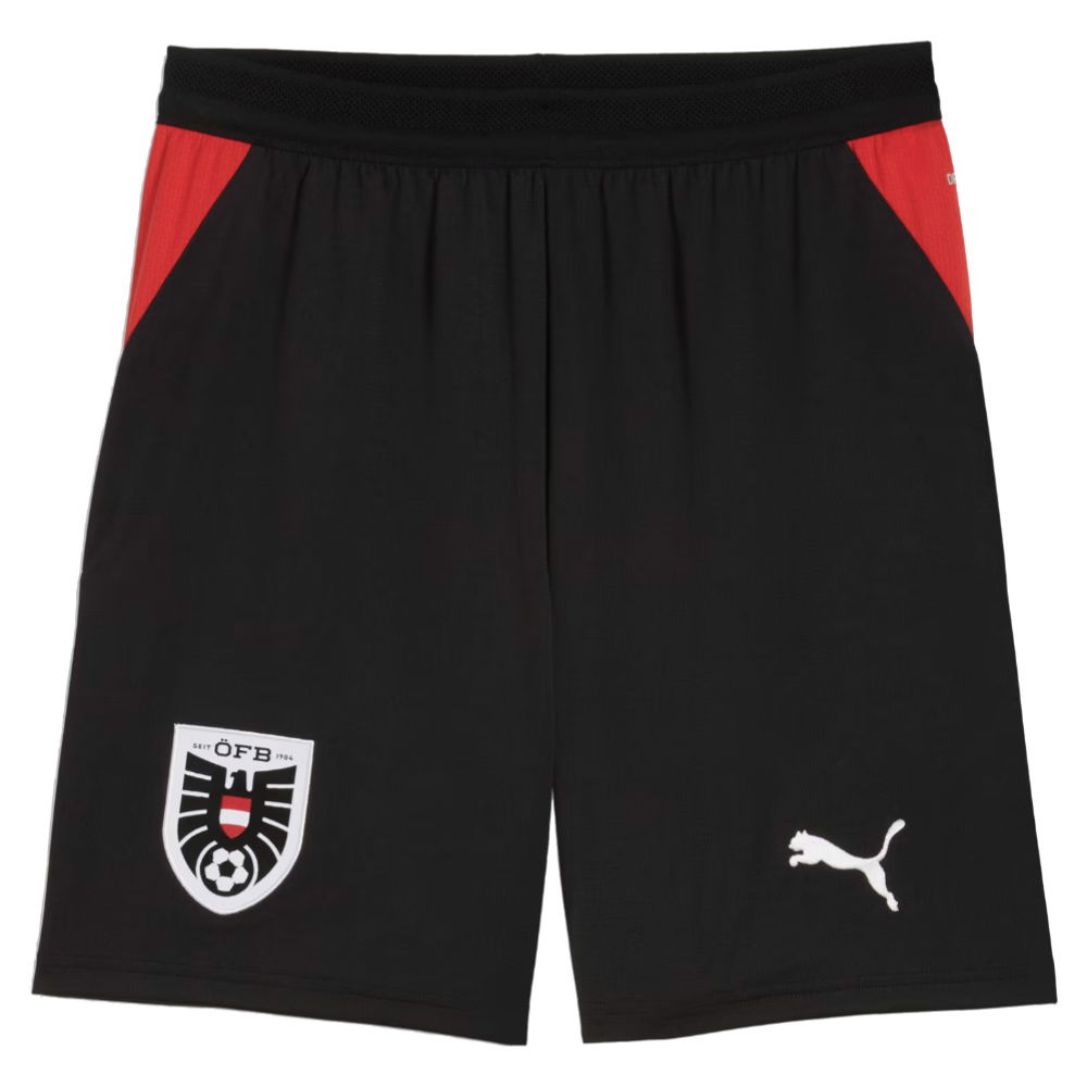 2026-2027 Austria Home Shorts (Black)