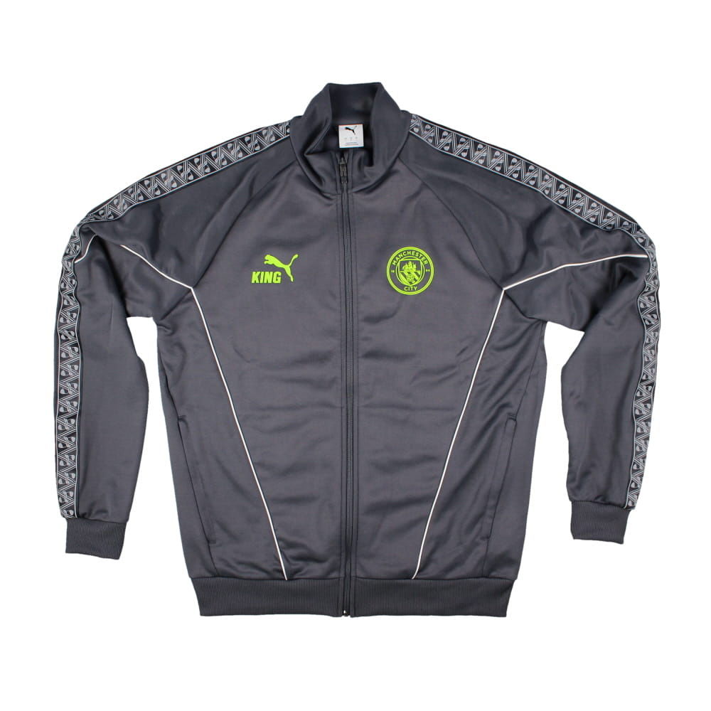 2025-2026 Man City KING Anthem Jacket (Grey)