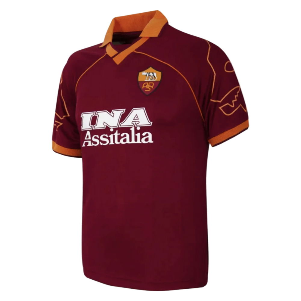 1999-2000 Roma Home Retro Football Shirt