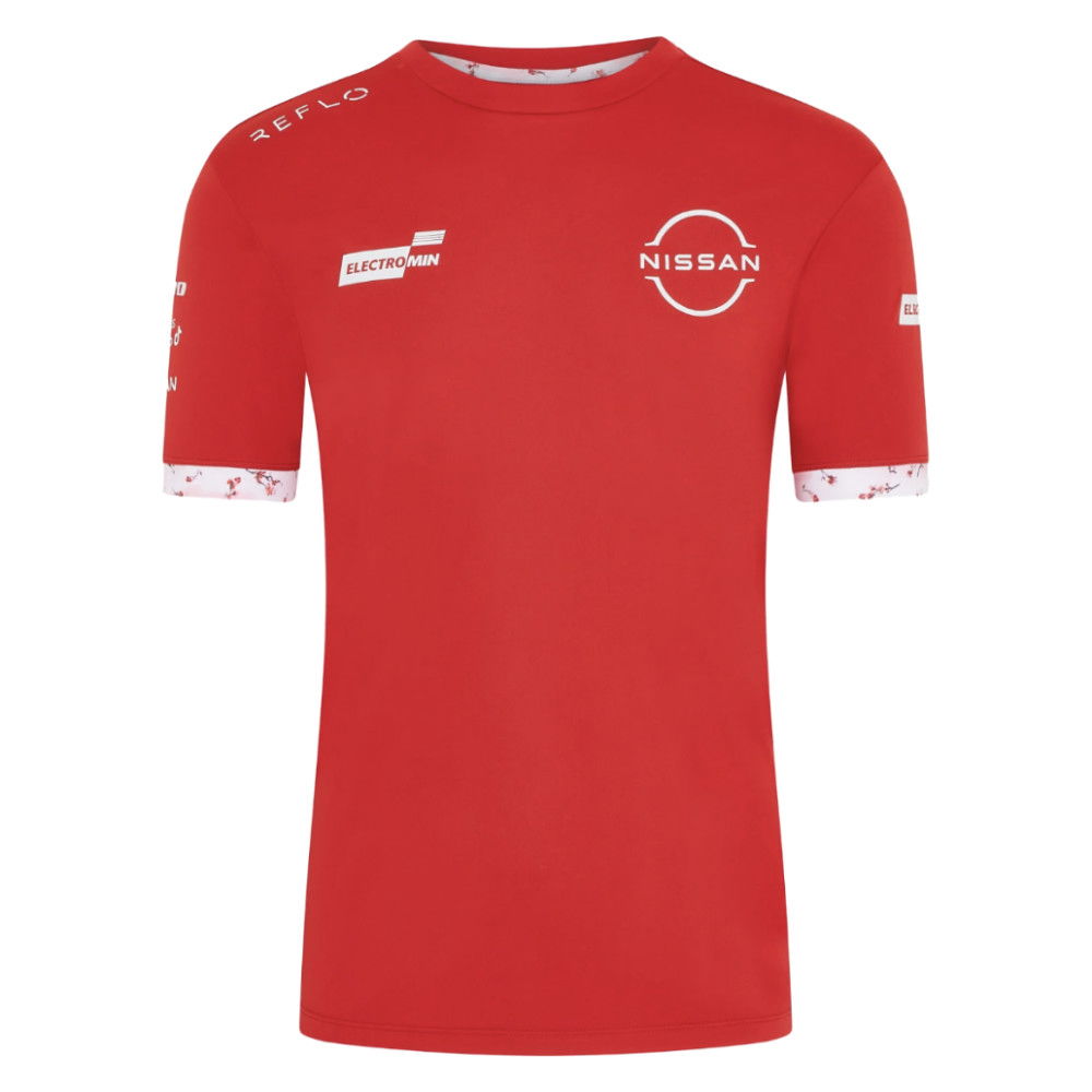 2026 Nissan Formula E Replica T-Shirt (Red)