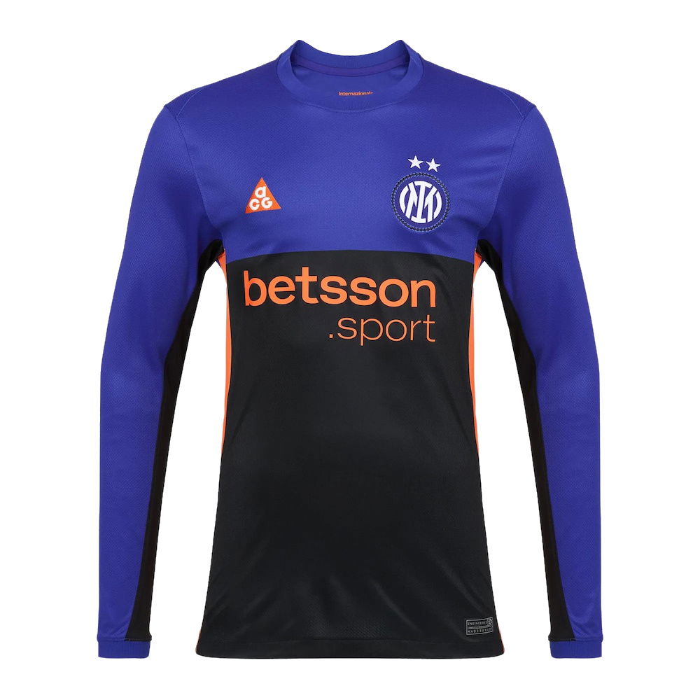 2025-2026 Inter Milan Fourth Long Sleeve ACG Shirt