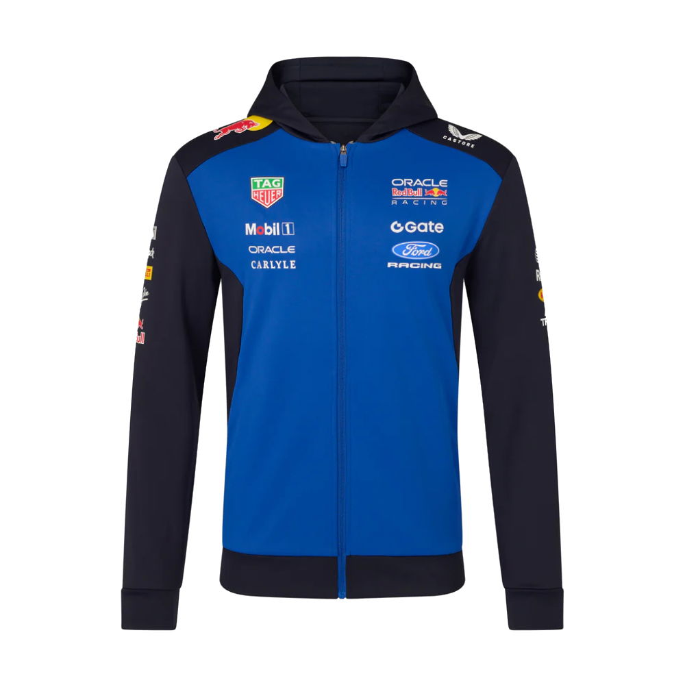 2026 Red Bull Racing Full Zip Hoodie (Night Sky/Surf The Web)