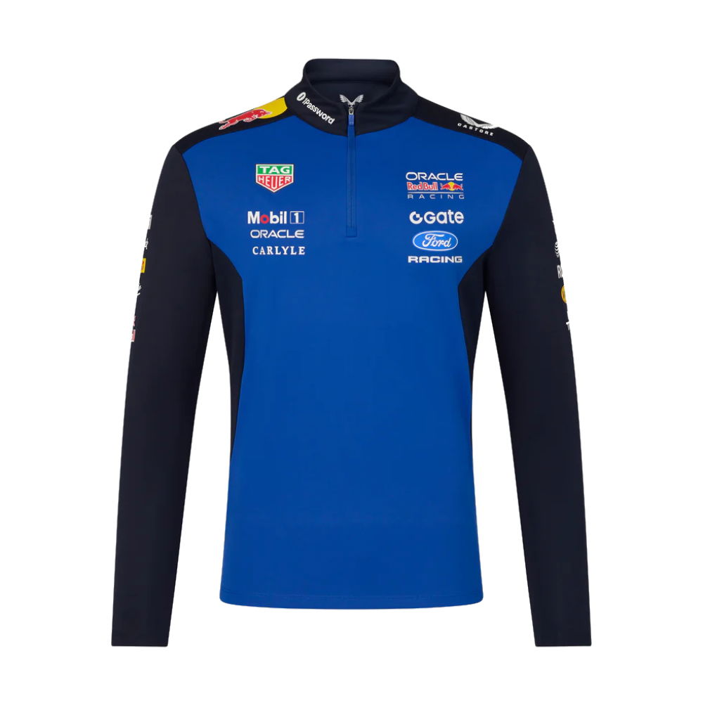 2026 Red Bull Racing Quarter Zip Midlayer (Night Sky/Surf The Web)
