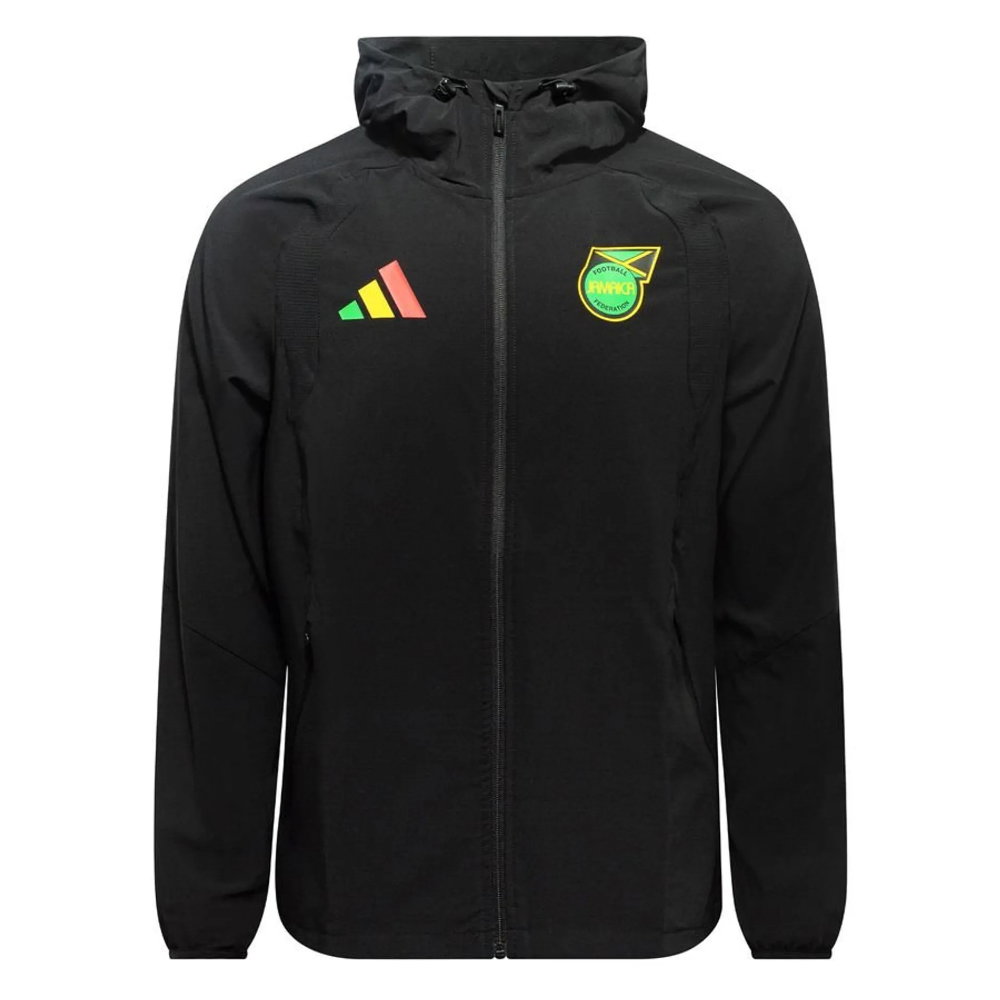 2026-2027 Jamaica Tiro Travel FZ Windbreaker (Black)