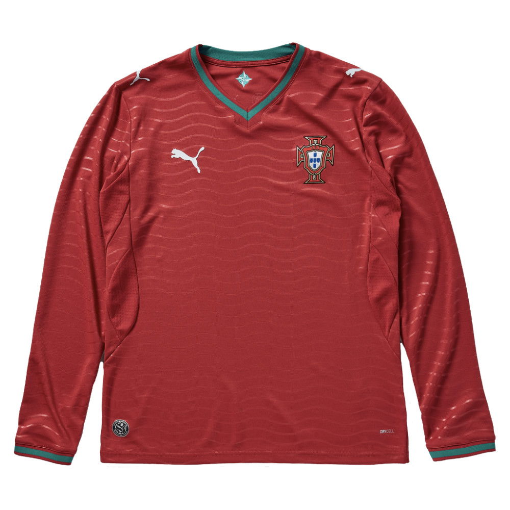 2026-2027 Portugal Long Sleeves Home Shirt