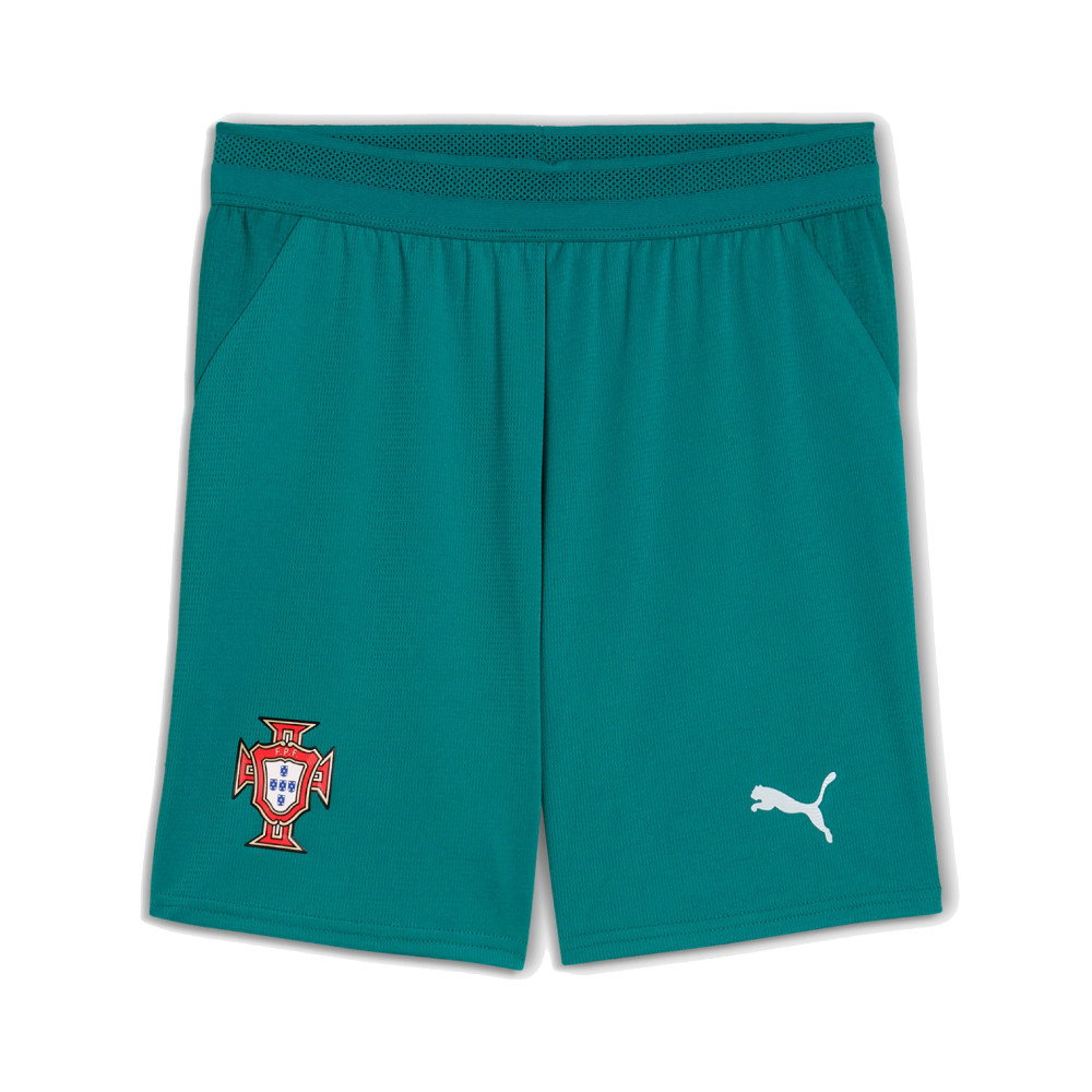 2026-2027 Portugal Home Shorts (Green) - Kids