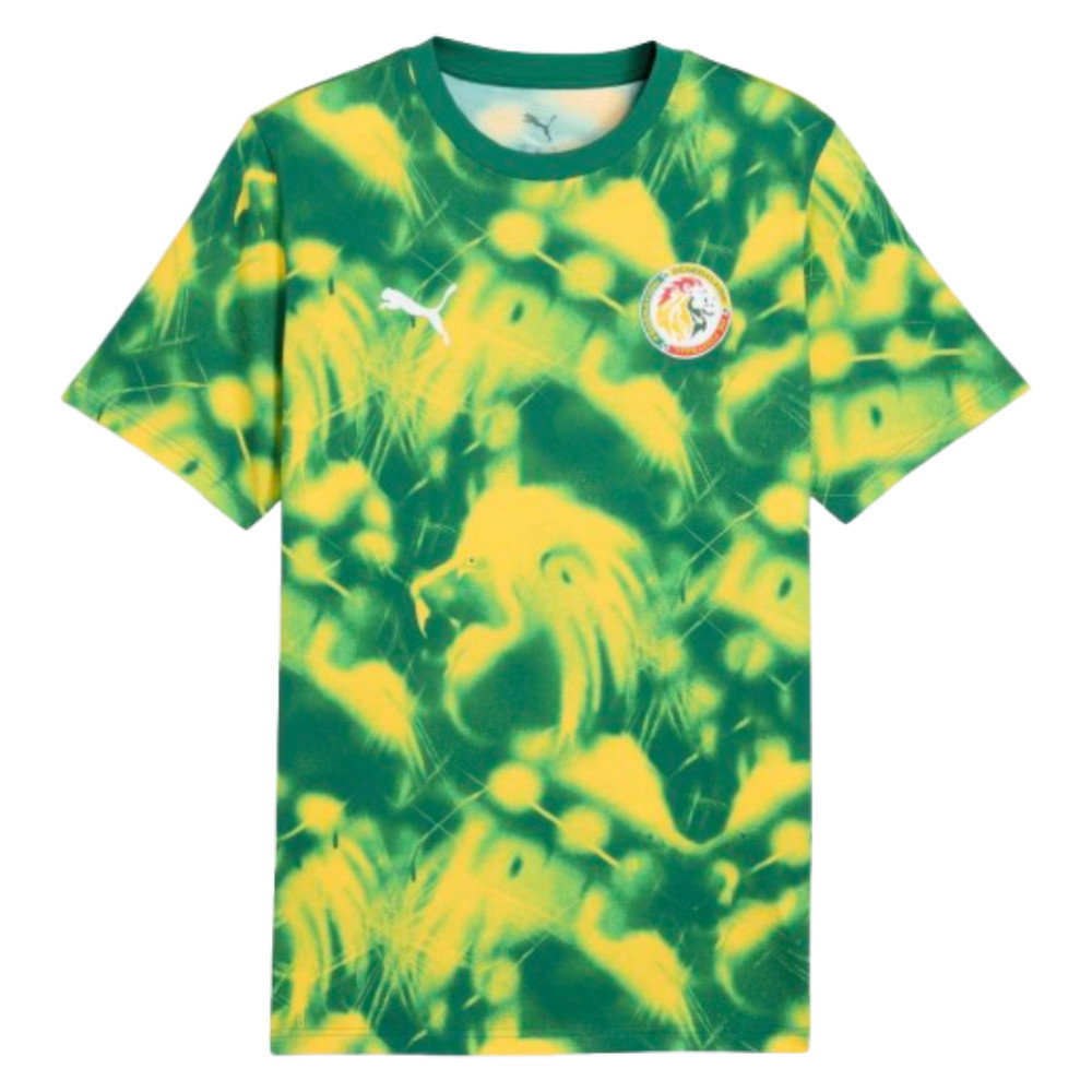 2026-2027 Senegal FtblCulture Tee AOP (Green)