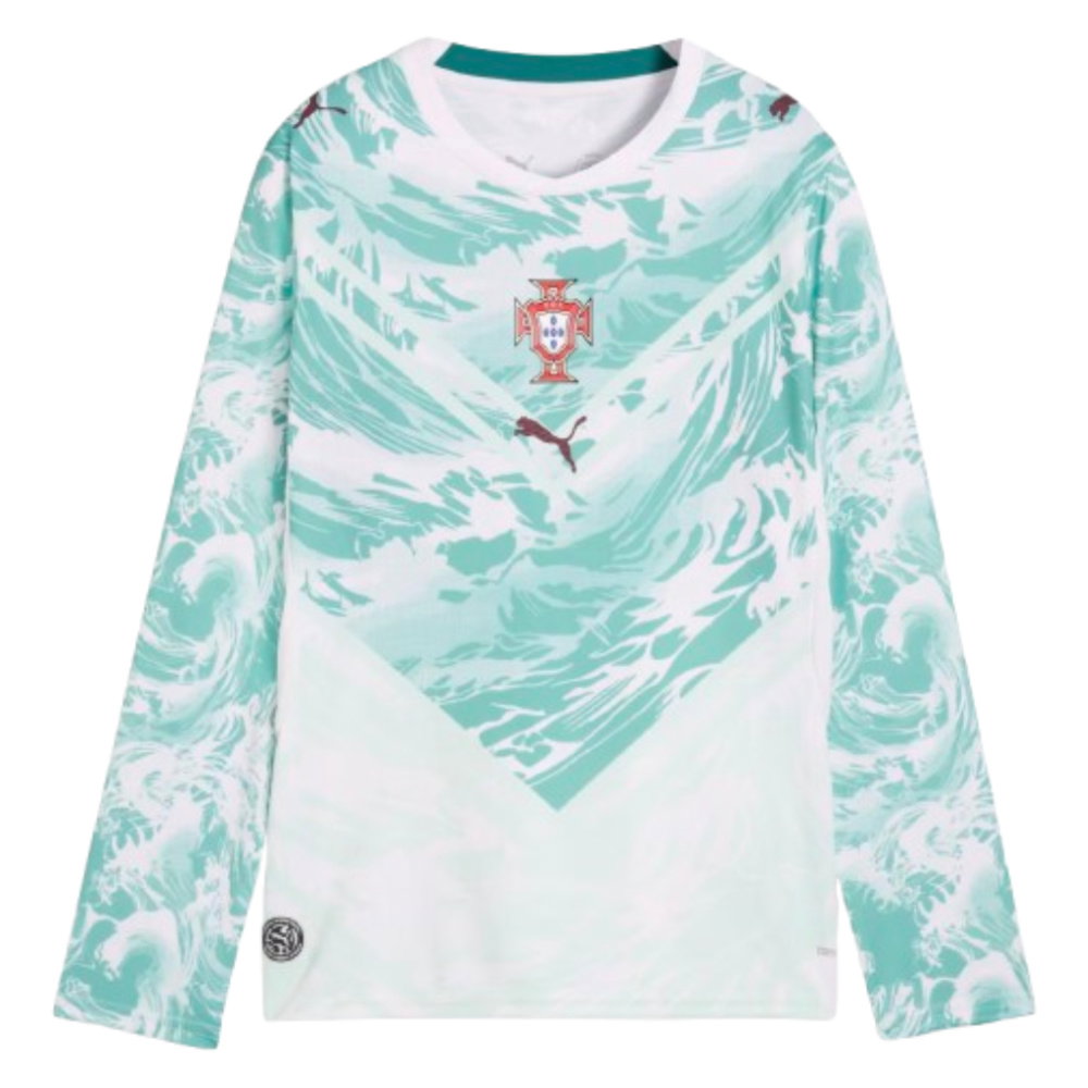 2026-2027 Portugal Long Sleeve Away Shirt (Kids)