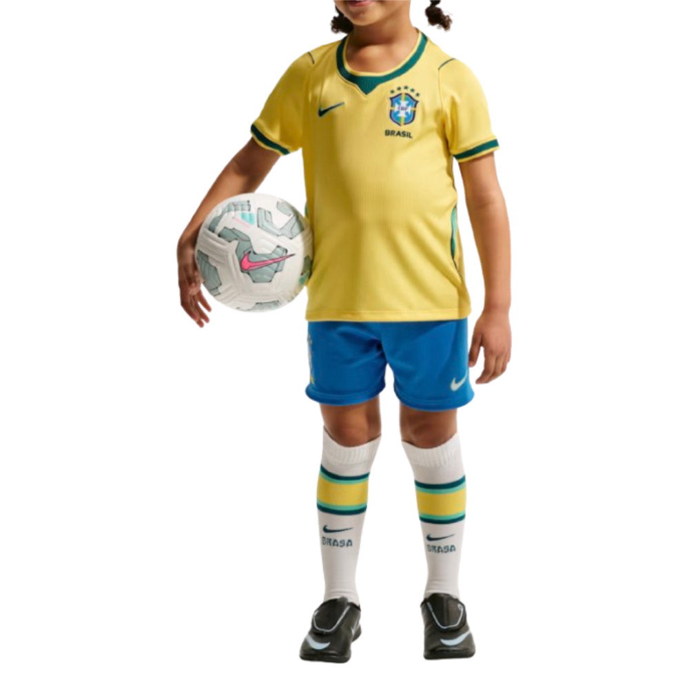 2026-2027 Brazil Home Little Boys Mini Kit